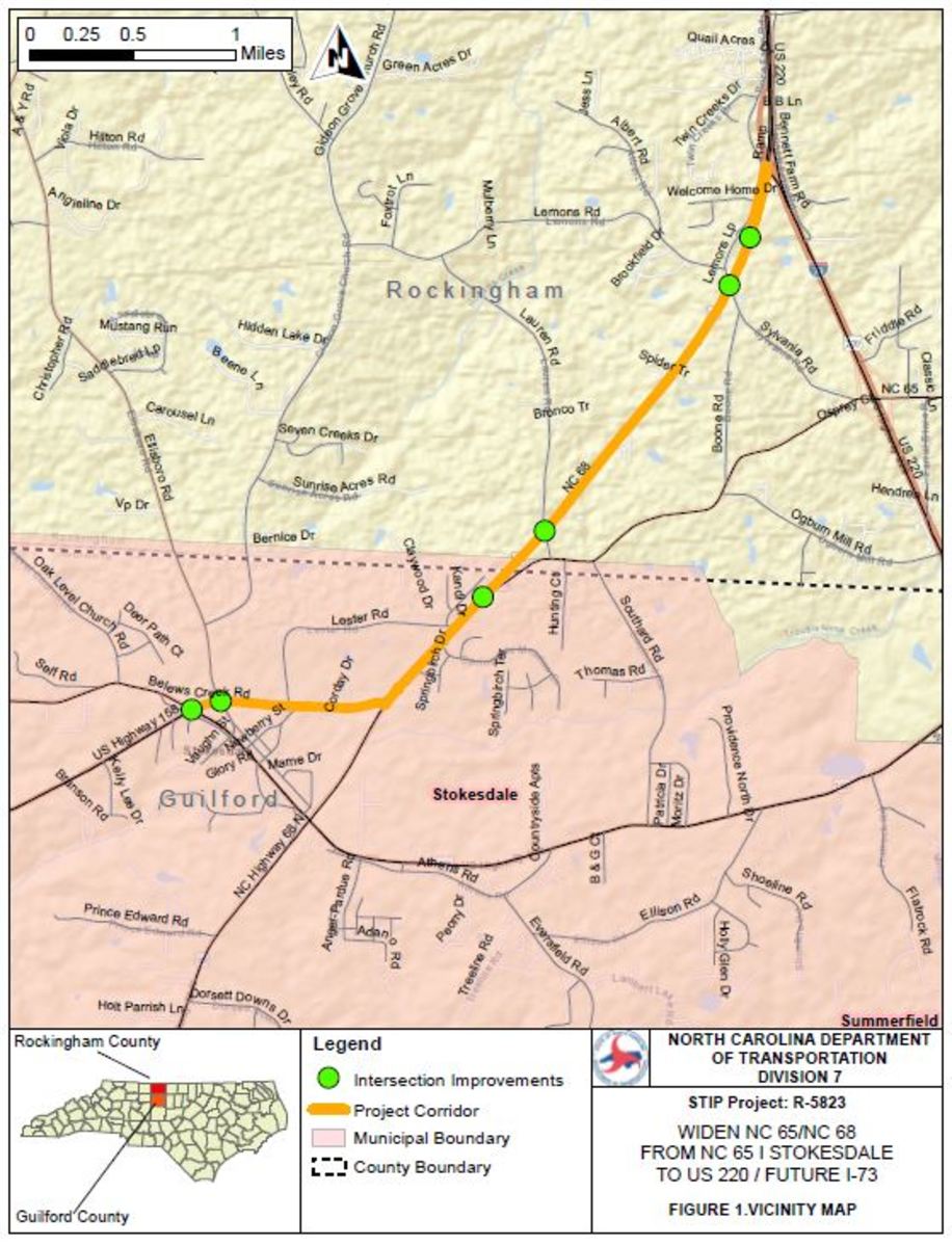 R-5823 - N.C. 65 and N.C. 68 Intersection Improvements - Guilford and ...