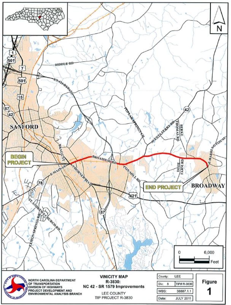 R-3830: N.C. 42 Sanford to Broadway - PublicInput