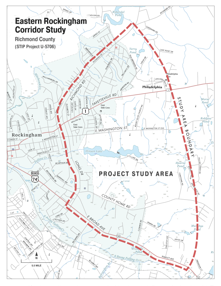 U-5706 Project Study Area Map